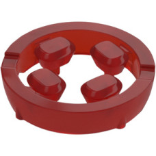 LEGO ásvány/gyémánt 4db, átlátszó piros (36451)