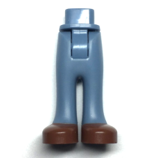 LEGO Friends láb (homokkék nadrág, vörösesbarna cipő) (35642)