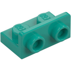 LEGO fordító elem 1×2 - 1×2, sötét türkizkék (99780)