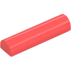 LEGO kocka 1×4 2/3 íves, korall (79756)