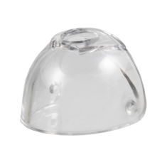 Eredeti, új LEGO sisakrostély űrhajós, átlátszó (89159/49480) - stílusos fejfedő a minifiguráknak