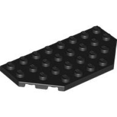 LEGO ék alakú lapos elem 4x8, fekete (68297)