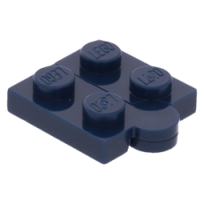 LEGO lapos csuklós elem 1×4, sötétkék (2429c01)