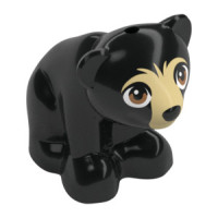 LEGO maci medve (Friends), fekete (107422) --- Debrecenben raktáron!