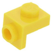 LEGO fordító elem 1×1 - 1×1, sárga (36841)