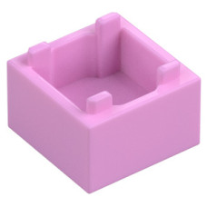 LEGO láda 2×2, világos rózsaszín (59121/35700/2821)