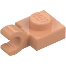 LEGO lapos elem 1x1 vízszintes fogóval, testszínű (61252)