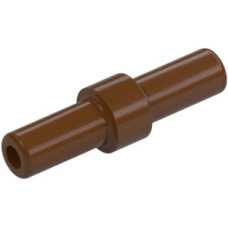 LEGO rúd 2 hosszú középen gyűrűvel, vörösesbarna (78258) 