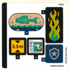 LEGO matrica a 60417-es számú készlethez (City) 