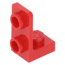 LEGO fordító elem 1 x 1 - 1 x 2 fordított, piros (73825)