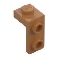 LEGO fordító elem 1 x 1 - 1 x 2, középsötét testszínű (79389)