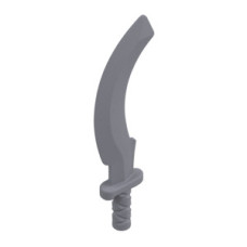 LEGO kard khopesh, matt ezüst (93247)