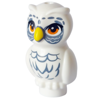 LEGO madár bagoly mintás (Friends), fehér (103311)