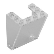 LEGO szélvédő 3 x 4 x 4 fordított, átlátszó (72475)