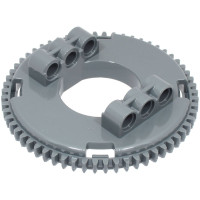 LEGO technic forgólap 60 foggal, sötétszürke (18938)