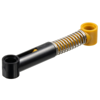LEGO technic rugós lengéscsillapító 6.5 hosszú, fekete (89953)