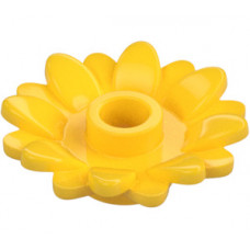 LEGO virág 16 szirommal, sárga (6901) --- Debrecenben raktáron!