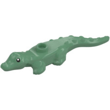 LEGO krokodil bébi, homokzöld (108621)
