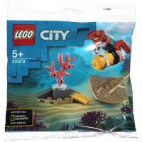 LEGO City Búvár rájával zacskós készlet 30370 --- Debrecenben raktáron!