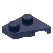 LEGO ék/szárny alakú lapos elem 2x2 balos, sötétkék (24299)