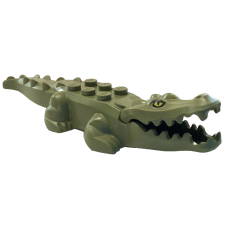 LEGO krokodil, olajzöld (18904c06pb01)