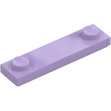 LEGO lapos elem 1x4 2 db bütyökkel, levendulalila (92593/41740)