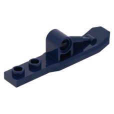 LEGO sítalp tetején pin csatlakozóval 1×6, sötétkék (15540)