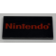 LEGO csempe 2×4 'Nintendo' felirat mintával, fekete (69930)