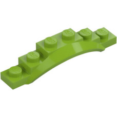 LEGO sárhányó 1 1/2×6×1 íves, lime (62361)
