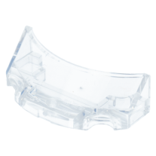 LEGO szélvédő 2x4x1 ívelt , átlátszó (81911)