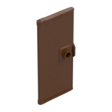 Eredeti, új LEGO ajtó 1x3x6, vörösesbarna (80683) - kiegészítő elem ajtókhoz és ablakokhoz