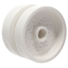 LEGO kerék/kerékbelső Ø 18mm x 12mm, fehér (66727)