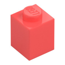 LEGO kocka 1x1, korall (3005)