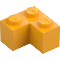 LEGO kocka 2x2 sarok, világos narancssárga (2357)