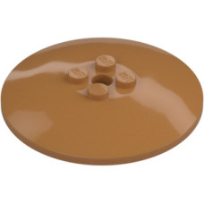 LEGO tál fordított 6x6, középsötét testszínű (44375)