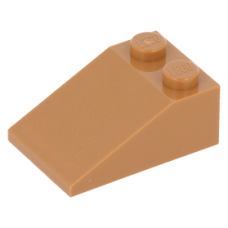 LEGO tetőelem 25°-os 2×3, középsötét testszínű (3298)