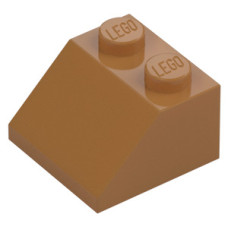 LEGO tetőelem 45°-os 2×2, középsötét testszínű (3039)