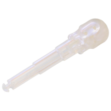 LEGO lövedék kerek fejjel (rugós kilövőbe való nyíl), átlátszó opál (70694) 