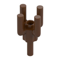 LEGO pálmafacsúcs, vörösesbarna (2566)