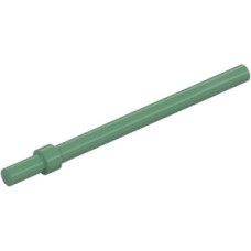 LEGO rúd 6 hosszú egyik végén gyűrűvel, homokzöld (63965) 