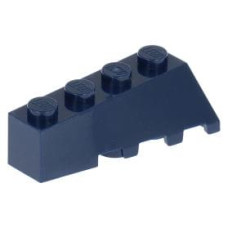 LEGO ék/szárny 4×2 lejtős balos, sötétkék (43721)