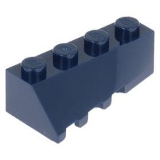 LEGO ék/szárny 4×2 lejtős jobbos, sötétkék (43720)