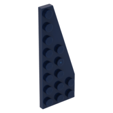 LEGO ék/szárny alakú lapos elem 8x3 jobbos, sötétkék (50304)