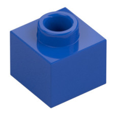 LEGO kocka 1×1×2/3, kék (86996)