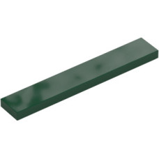 LEGO csempe 1×6, sötétzöld (6636)