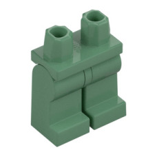LEGO láb, homokzöld (970c00)