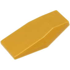LEGO pajzs/páncél, gyöngyház arany (28220)