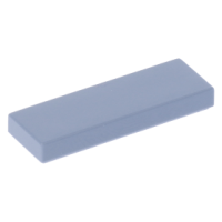 LEGO csempe 1×3, homokkék (63864)