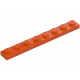 LEGO lapos elem 1x8, vöröses narancssárga (3460)
