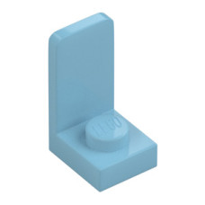 LEGO fordító elem 1 x 1 - 1 x 2 fordított, közép azúrkék (73825)